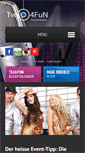 Mobile Screenshot of partyshowband.com